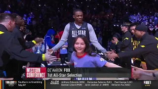 Team LeBron - Players Introductions - 2023 NBA All-Star Practice