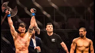 Crazy Ufc Viking Emil Meek destroys Rousimar Palhares in 45 seconds