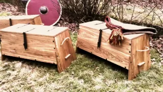 Making a viking chest in four minutes