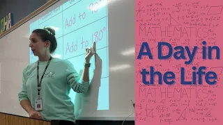 A Day in the Life | Spend a Monday with a high school math teacher #mathteacher #lifeofateacher