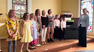 Children’s Choir celebrate Mother’s!