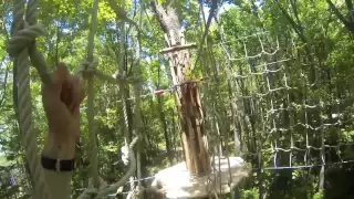 Go Ape! course at Lums Pond State Park in Bear, Delaware