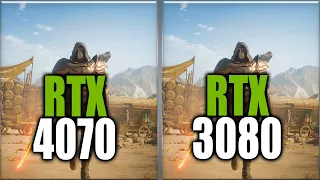 RTX 4070 vs RTX 3080 Benchmarks - Tested in 20 Games