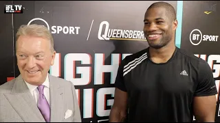 'THERE WAS DEMONS!' - ADMITS DANIEL DUBOIS (w/ FRANK WARREN) AFTER BRUTALLY KNOCKING OUT BOGDAN DINU