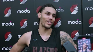 Jaylon Tyson Media Availability | Portland Trail Blazers Pre-Draft Workout