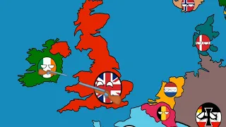 History of the UK (1900 - 2022) Countryballs