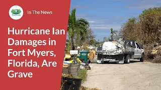 Hurricane Ian Damages in Fort Myers, Florida, Are Grave