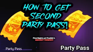Second Party Pass (How To Find) | Five Nights at Freddy's Security Breach (FNAF) | Location