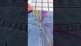 Como fazer uma pence em calça jeans ?