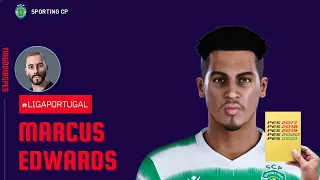 Marcus Edwards @TiagoDiasPES (Sporting CP, Vitória SC, Tottenham) Face + Stats | PES 2021