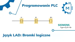 Programowanie PLC w języku LAD Tutorial: Bramki logiczne