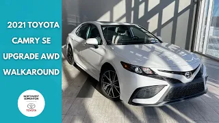 2021 Toyota Camry SE Upgrade AWD Review