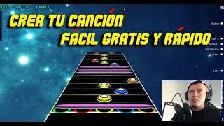 Haz tus canciones para clone hero en 5 MINUTOS con este programa