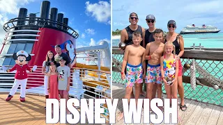 DISNEY WISH COME TRUE | FIRST FAMILY CRUISE ONBOARD THE NEWEST DISNEY WISH CRUISE SHIP | THE MOVIE