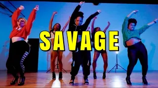 SAVAGE - Megan Thee Stallion ft. Beyonce | Choreography by Aliya Janell | 👑 Stilettos heels