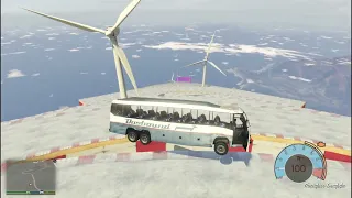 GTA 5 Crash test BUS