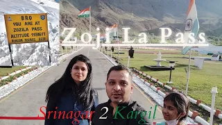 Drass |Srinagar to Kargil | Covid rules | Zoji La Pass| Kargil War Memorial| Laddakh Episode.2