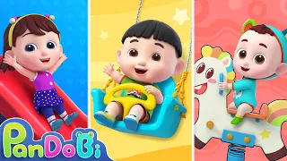 Baby Loves Playground Song | Play Safe Song | Good Habits Song | Pandobi Nursery Rhymes & Kids Songs
