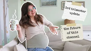 Baby's Coming! ☕ The Future Of My Channel & 3rd Trimester Update