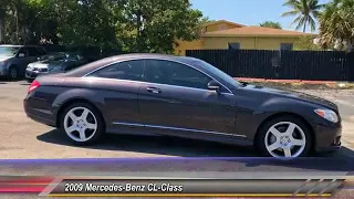 2009 Mercedes-Benz CL-Class 5.5L V8 Hollywood FL 2835AT