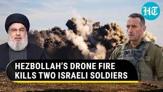 Hezbollah's Drones Breach Israel’s Famed Defence Systems; Two Soldiers Killed | Watch