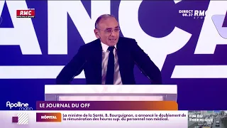 "Le journal du off" : Reconquête, le jeune parti d'Eric Zemmour, se dirige vers la bérézina