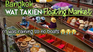 Wat Takien FLOATING MARKET Bangkok, Thailand 🇹🇭