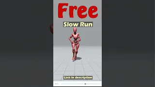 Slow Run. Free Mixamo animation for Daz Studio's Genesis 9