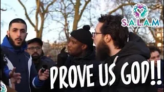 2 ATHEISTS CORNER A MUSLIM - SPEAKERS CORNER