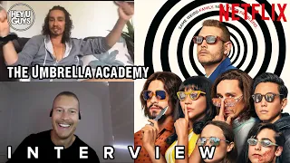 Tom Hopper & Robert Sheehan Interview   Umbrella Academy Season 2