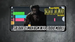 Salaar Climax Mass Bgm in FL studio mobile