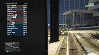 Little wannabe tried to sneak up on me (GTA Online)