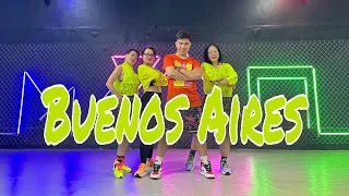 Luis Fonsi - Buenos Aires | Zumba | Dance Fitness | Cumbiaton | Hưng Kim