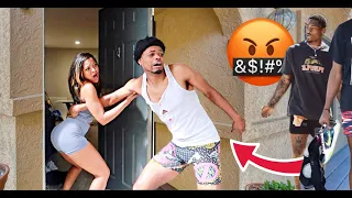 GETTING JUMPED FOR MY CLOTHES PRANK ON ANGRY GIRLFRIEND *FUNNY*