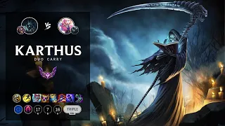 Karthus Bot vs Seraphine - EUW Master Patch 12.16