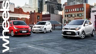 Kia Picanto v Suzuki Ignis v Holden Spark comparison review | Wheels Australia