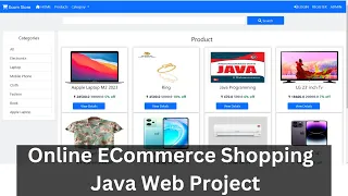 Online shopping Java Web Project | Servlet JSP Advance Java Project for collage