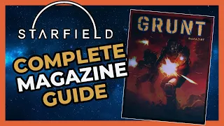 How Magazines actually work in Starfield, FINALLY!