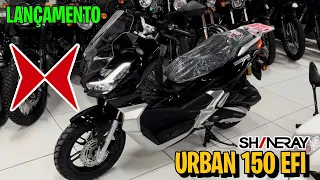 NOVA URBAN 150 EFI 2024 PRETA EM DETALHES NA LOJA + PREÇO