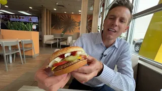 Taste test: McDonald's U.S. McPlant burger + ingredients and nutrition info