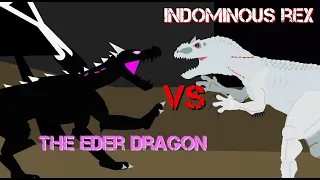 INDOMINOUS REX VS THE ENDER DRAGON