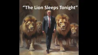 "The Lion Sleeps Tonight" The Tokens w lyrics 4 hearing visually impaired non profit & non monetized