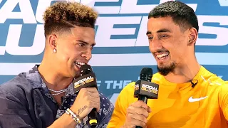 AUSTIN MCBROOM VS ANESONGIB - HEATED BACK & FORTH FINAL PRESS CONFERENCE & INTENSE FACE OFF VIDEO