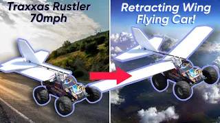 FLYING RC car with FOLD OUT wings | Part 1