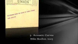 Mike Boelter Acoustic Curves