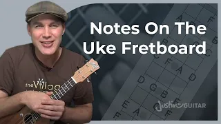 Learn The Notes On the Ukulele Neck & Move Chords Around!