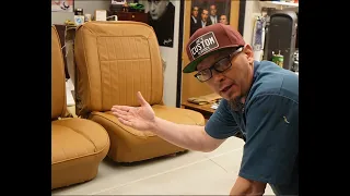 Bucket seats. What it takes to redo the upholstery.#custom #hotrod #upholstery