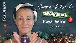 CREMA DE NOCHE REPARADORA ROYAL VELVET | ORIFLAME 💜