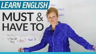 English Grammar: MUST & HAVE TO