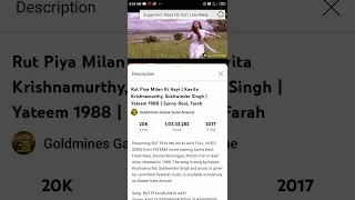 Rut Piya Milan ki Aayi Kavita Krishnamurthy Sukhvender Singh yateem 1998 Sunny Deol Farah